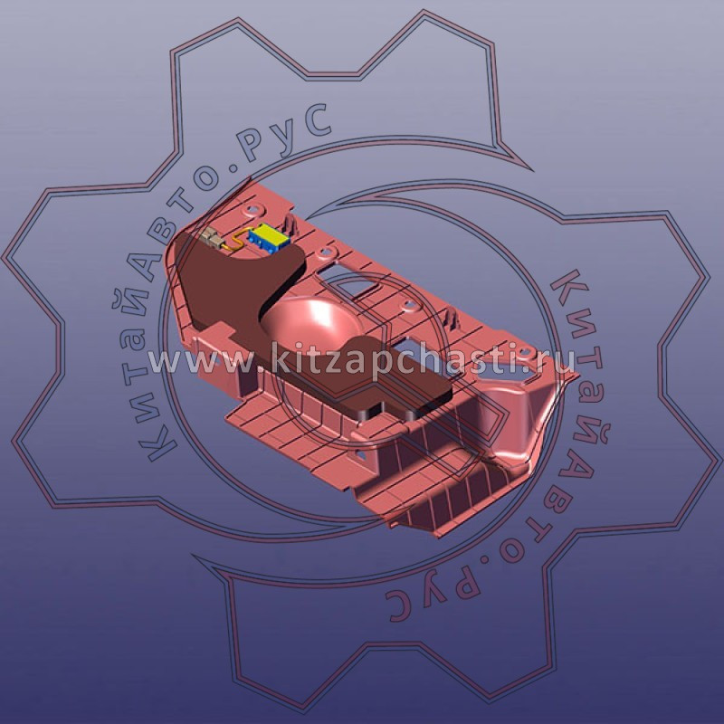 Кронштейн переднего бампера правый пластик EXEED VX FL 401004780AAABK